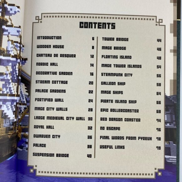 Minecraft Handbooks Hardcover Set of 3 Beginner's Construction Redstone - Picture 9 of 15